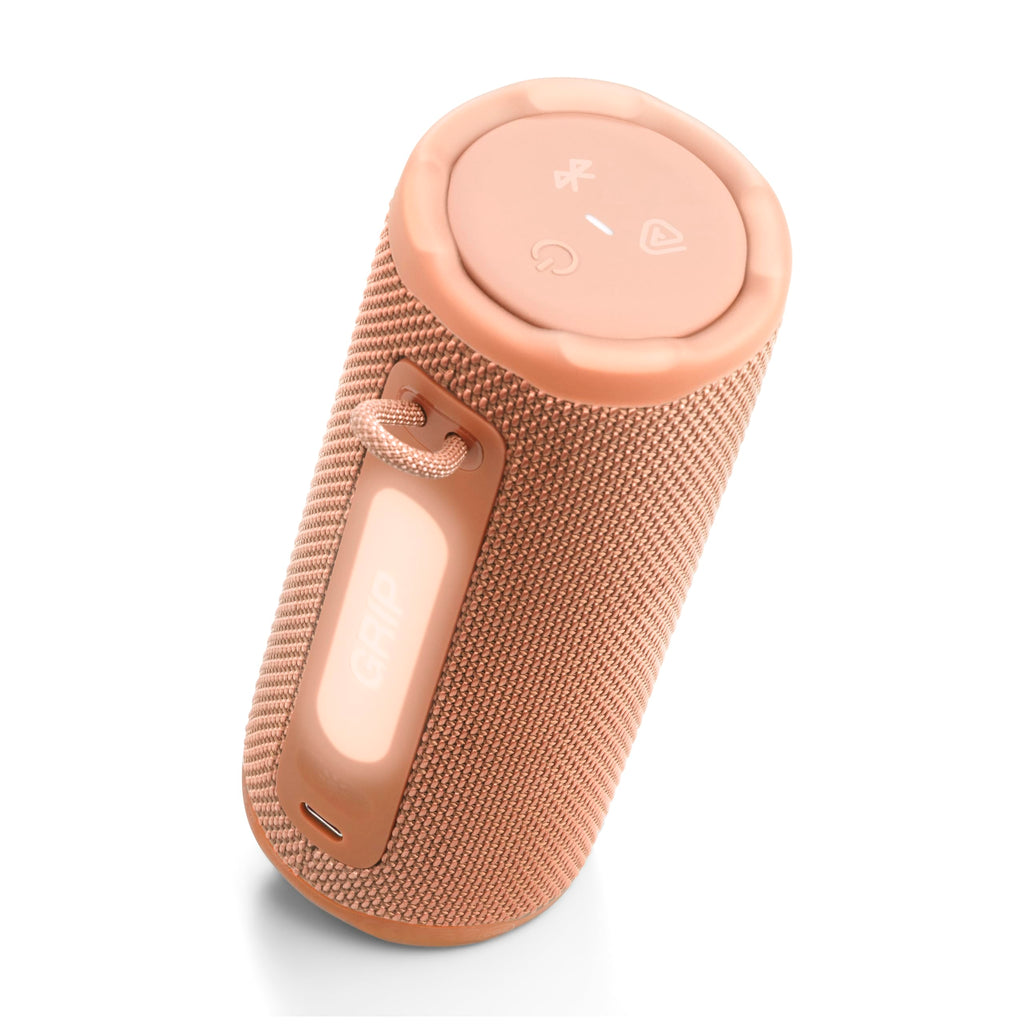 JBL Grip Portable Bluetooth Speaker, Waterproof, Ambient Light - Red