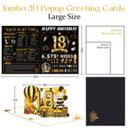 16th Birthday Card for Girl Boy Son Daughter, Big Pop Up 16th Birthday Cards for Grandson Granddaughter, Back In 2010 Funny 16 Year Old Birthday Decorations