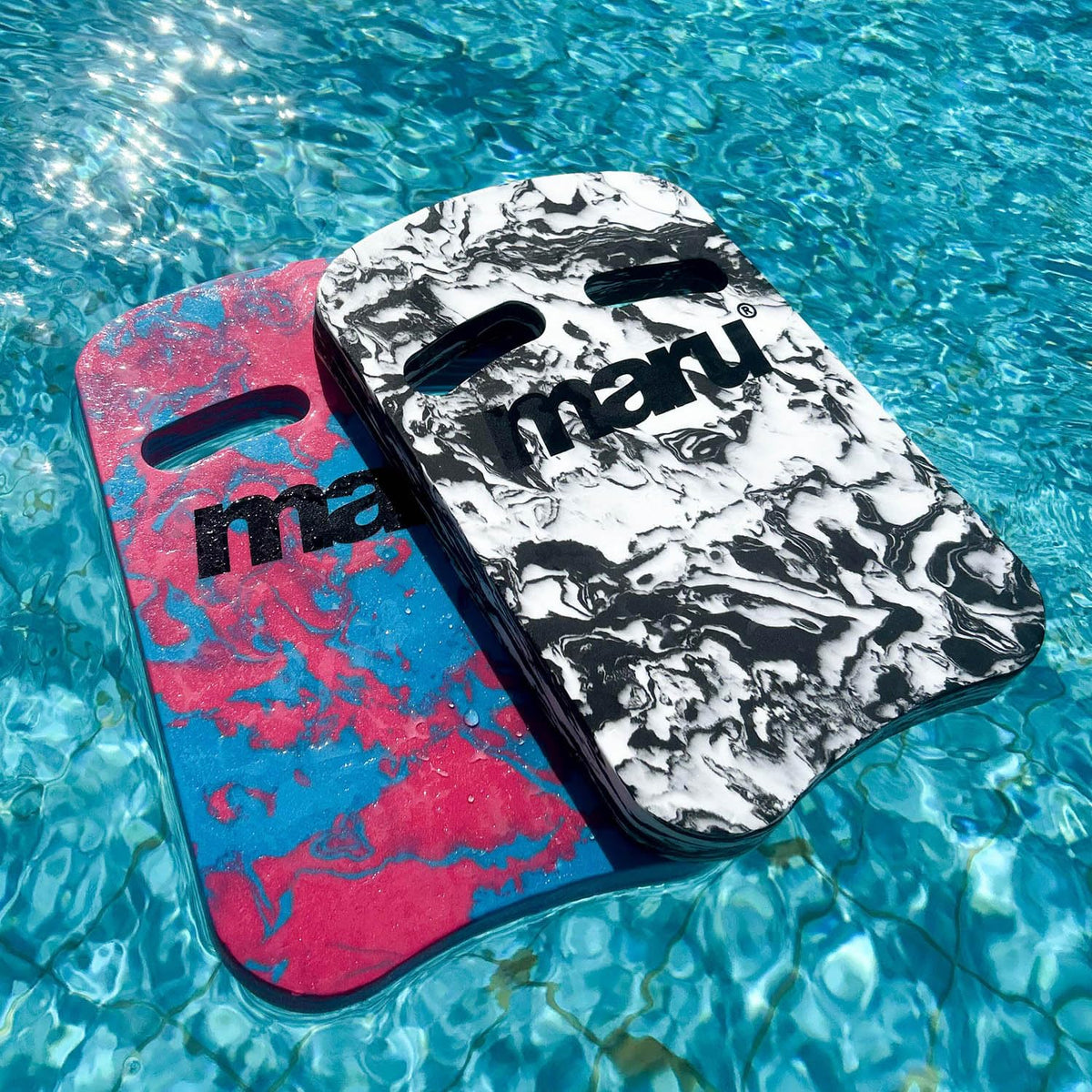 Maru Swimming Kickboard – Buoyant Foam Swim Float for Kick Strength & Technique – L42xW28cm – Easy-Grip, Non-Chafing Swimming Float for Children & Adults (6+) – Trusted by Coaches