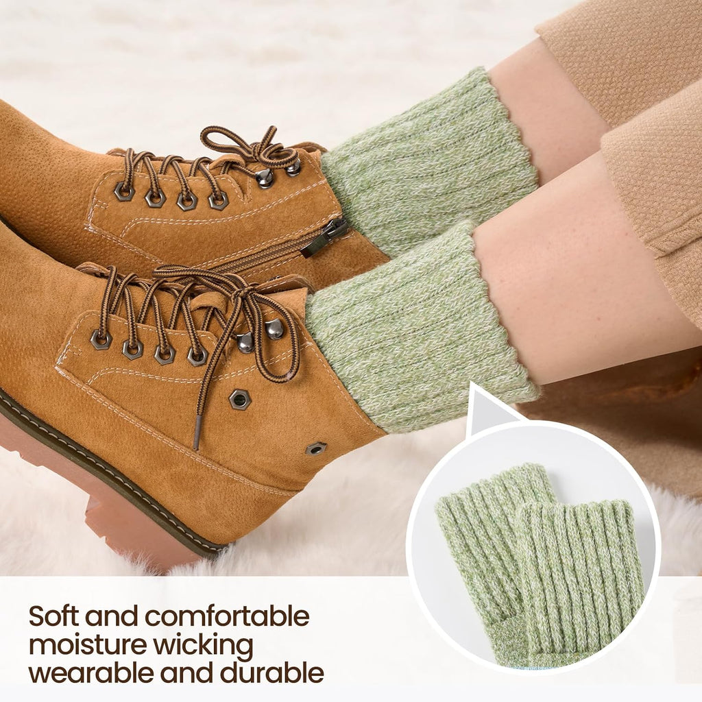 Niorasen Women's Thermal Socks, 3 Pairs Full Cushioned, Cosy Gift Winter