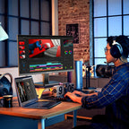 SANSUI 24 Inch Gaming Monitor 200Hz 1Ms FreeSync HDR 110% sRGB FHD 1080P Computer Monitor HDMI DP Ports Eye Care Frameless VESA Mount Cable Management(ES-G24F4L HDMI Cable Included)