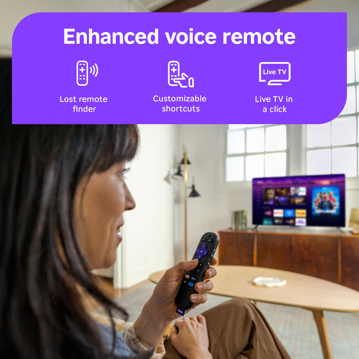 Roku 85-Inch Select Series Smart TV 2026-4K QLED TV - Roku TV