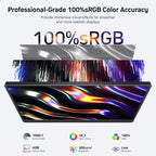 MNN 15.6" FHD 60Hz Portable Monitor USB-C HDMI IPS HDR Gaming Laptop