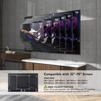 BONTEC Long Reach TV Wall Bracket, 1040 mm TV Mount for 32-75 Inch, 60 kg