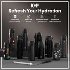 ION8 Leak Proof Water Bottle, 500ml (18oz), Fighter Jets