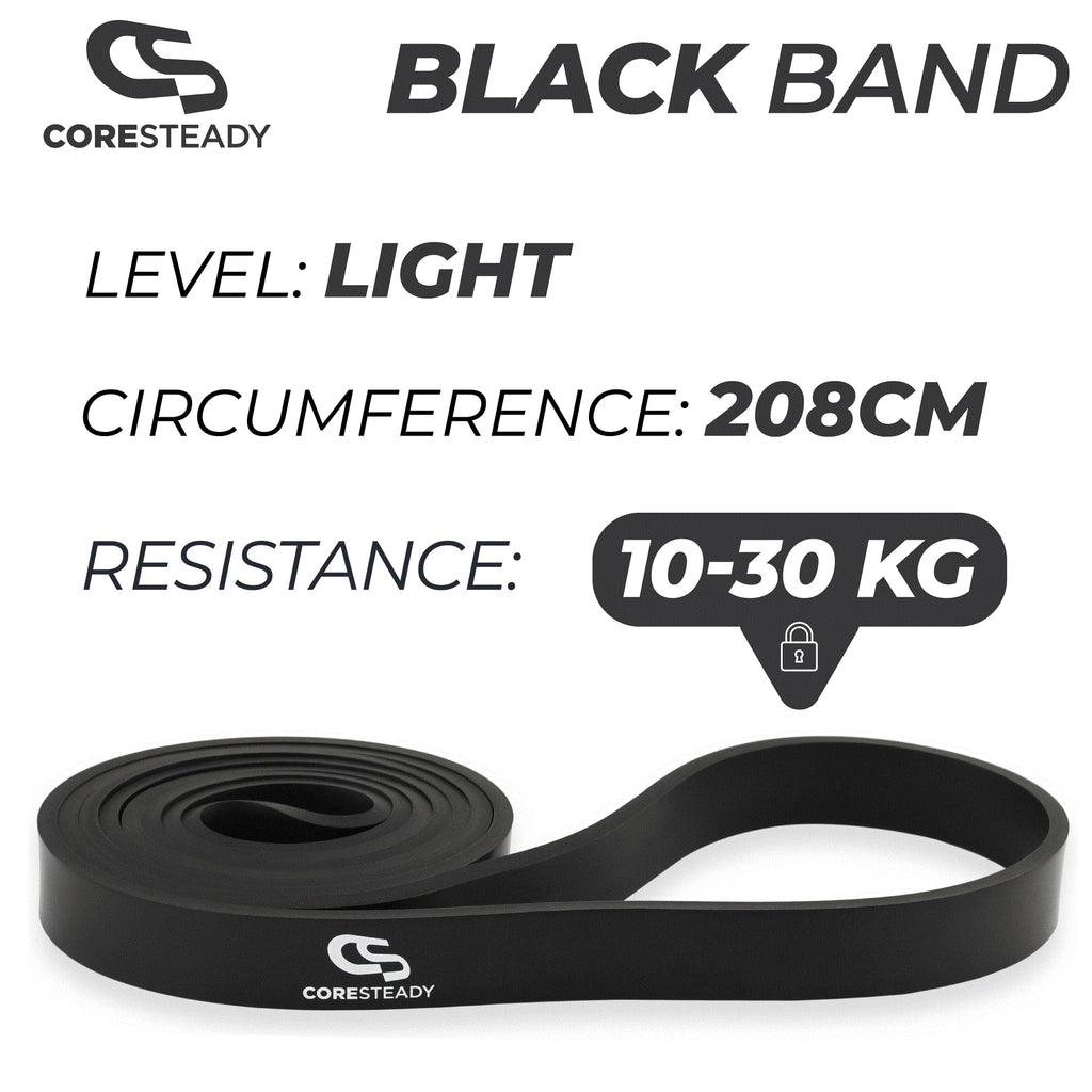 Coresteady Pull Up Bands & Resistance Bands - Heavy Duty Loop Band for Men & Women - Build Fit Power & Muscle - Training, Fitness Assist Pull Ups & Gym Exercise