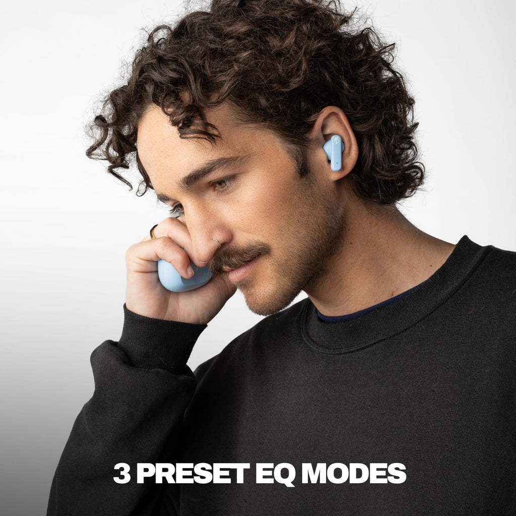 Skullcandy Smokin’ Buds Wireless Noise Isolating Earbuds - Preppy Sage