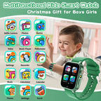 Kids Smart Watches Girls Age 5-12, 26 Games High-Resolution Touchscreen Kids Watch with Video Camera Music Player Pedometer Flashlight 12/24 hr Educational Toys Birthday Gifts for Girls Ages 6 7 8
