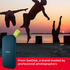 SanDisk Extreme Portable SSD 1TB - Up to 1050MB/s Read Speeds (Older Model)