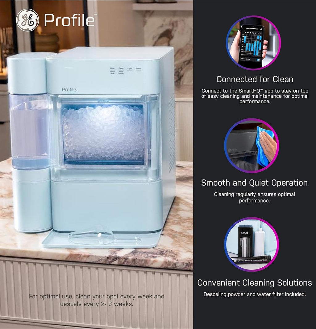 GE Profile Opal 2.0 XL Countertop Nugget Ice Maker with 1 Gallon Tank