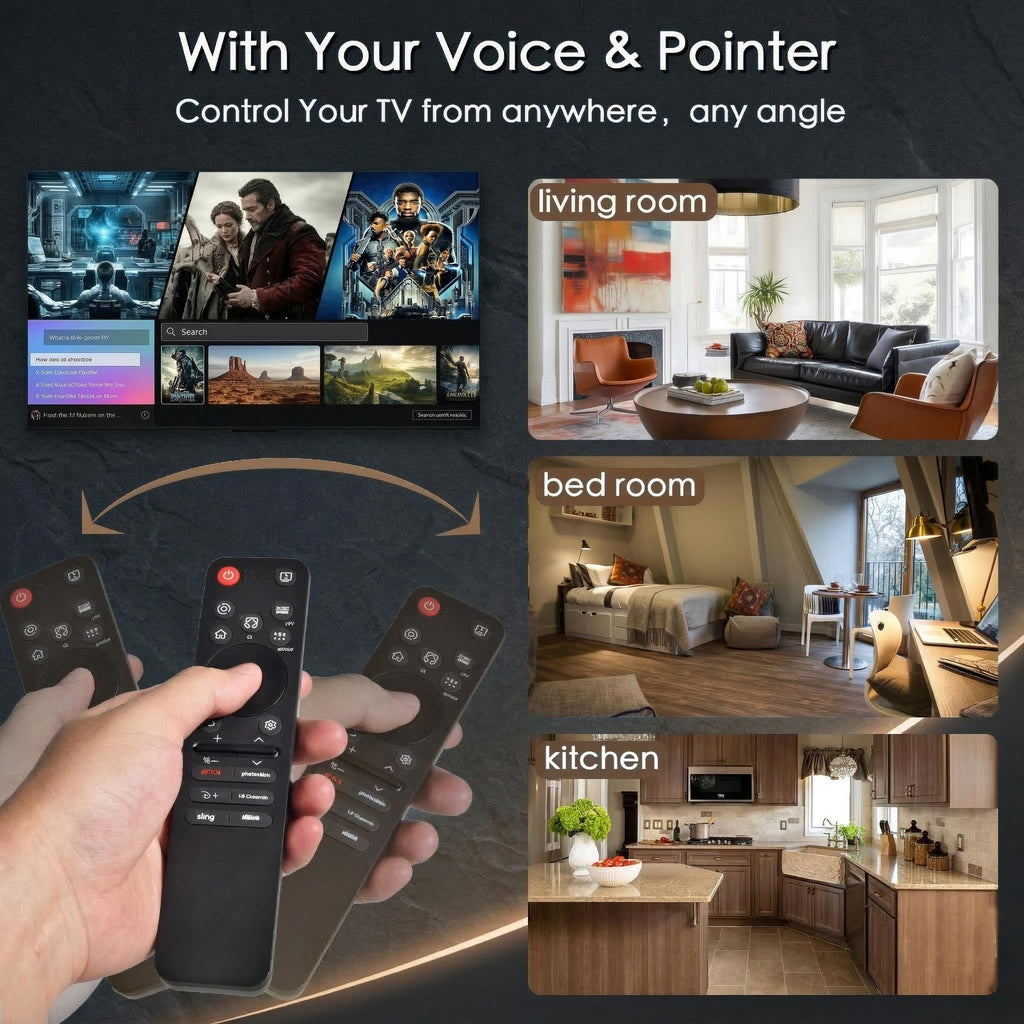 Replacement for Hisense Smart Google TV Voice Remote Control