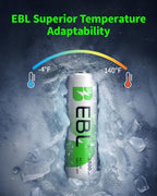 EBL AA Rechargeable Batteries 2800mAh 8-Pack 1.2V Ni-MH Battery