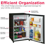 Frigidaire Upright Freezer, 6.5 cu ft, Deep Freeze, Platinum Design Series