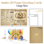 16th Birthday Card for Girl Boy Son Daughter, Big Pop Up 16th Birthday Cards for Grandson Granddaughter, Back In 2010 Funny 16 Year Old Birthday Decorations