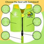 SwimBest Swim Vest - For Baby, Toddler & Kids. Adjustable Buoyancy Swim Jacket, ideal for pools/beaches/holidays & Learning to Swim