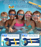 Kids Swimming Goggles for Boys & Girls Aged 6-14, Anti-Fog