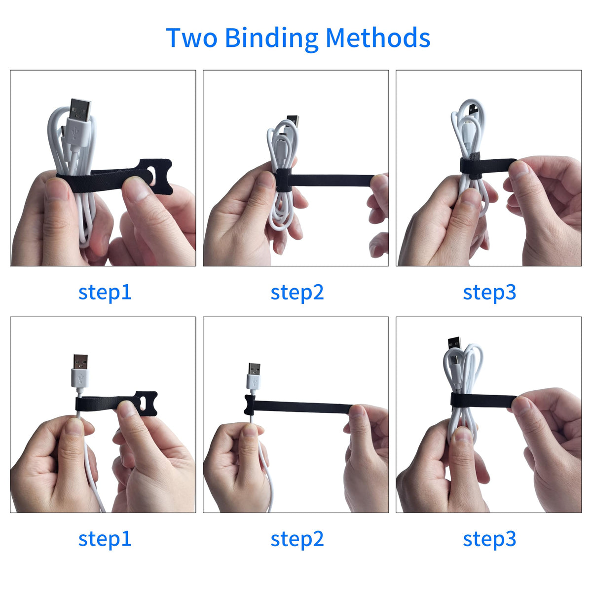 6 Inches 400 PCS Black Reusable Cable Ties,Multi-purpose Adjustable Cord Straps,Cable Organizer,Cord Wrap and Hook Loop Cords Management,Adjustable Cord Ties