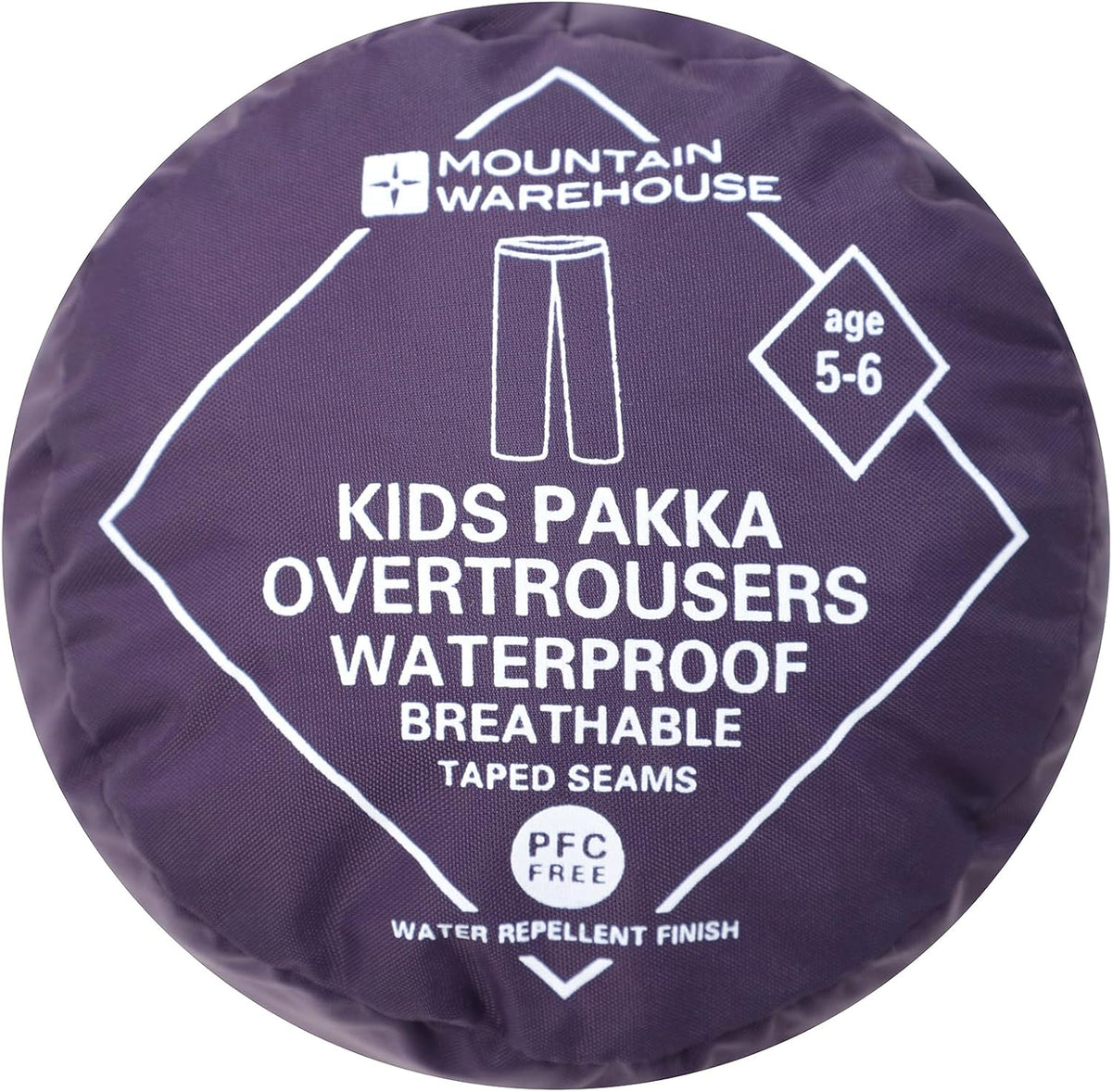 Mountain Warehouse Pakka Kids Waterproof Over Trousers