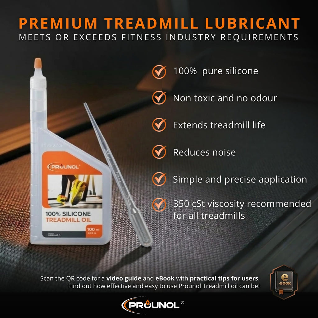 Prounol Treadmill Lubricant Oil - 500 ml - 100% Pure Silicone, Walking Pads
