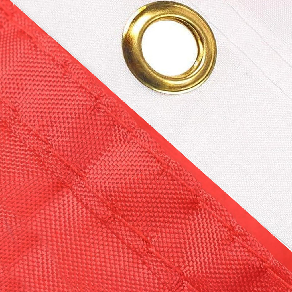 Albania Flag 5ft x 3ft, Large Big Albanian Flags with Brass Eyelets for Football Events School Culture Day Party Outdoor Decorations