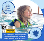 SwimBest Swim Vest - For Baby, Toddler & Kids. Adjustable Buoyancy Swim Jacket, ideal for pools/beaches/holidays & Learning to Swim