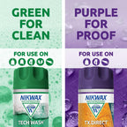 Nikwax Tech Wash & TX.Direct Twin Pack – Wash-In Cleaner and Waterproofer