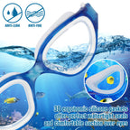 Winline Adult Swimming Goggles,Open Water Goggles Swimming Anti Fog UV Protection No Leakage Clear Vision Easy to Adjust for Adults Men Women Teenagers