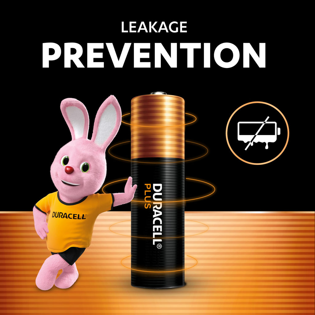 DURACELL Plus D Alkaline Batteries (4 Pack) 1.5V, LR20
