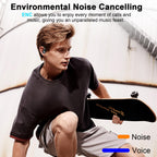 Wireless Earbuds Sports, 75Hrs Bluetooth 5.4 Headphones, Bass Hi-Fi Stereo