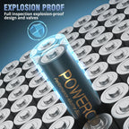 POWEROWL AAA Batteries 40 Pack - Alkaline 1.5v - High-Capacity Long Lasting Triple A Battery, Non-rechargeable