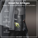 ION8 Leak Proof Water Bottle, 500ml (18oz), Fighter Jets