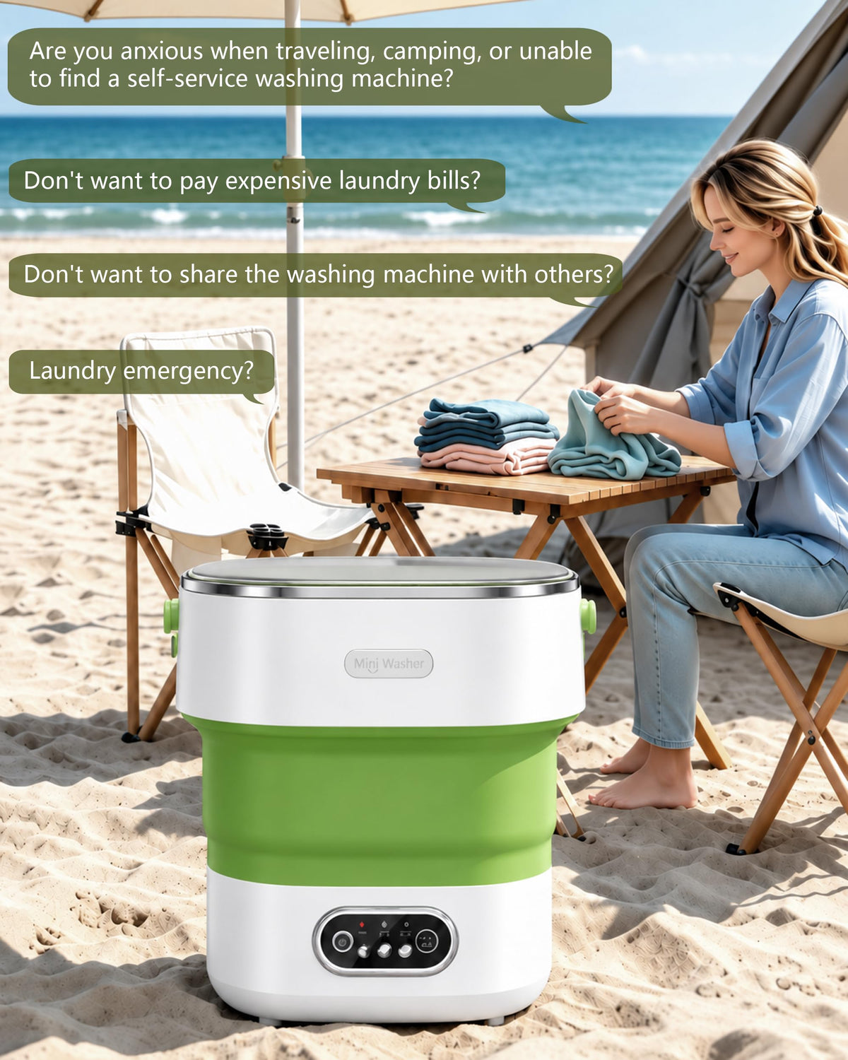 20L Mini Portable Washing Machine,Portable Washer Mini Lavadora Portatil