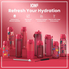 ION8 Leak Proof Water Bottle, 500ml (18oz), Fighter Jets