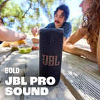 JBL Grip Portable Bluetooth Speaker, Waterproof, Ambient Light - Red
