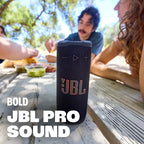 JBL Grip Portable Bluetooth Speaker, Waterproof, Ambient Light - Red