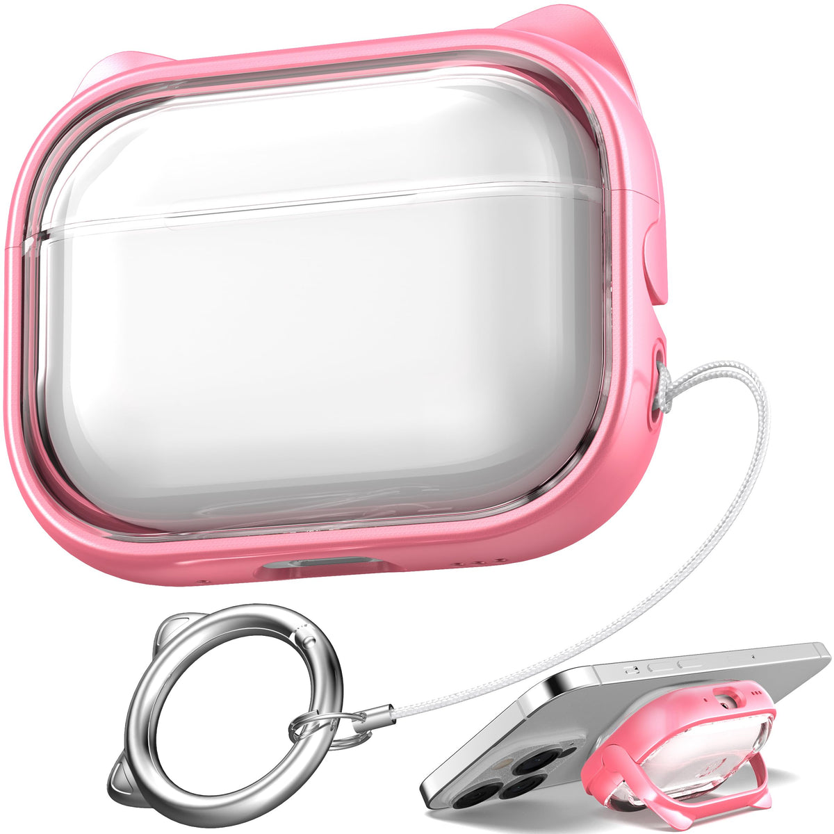 for AirPods 4 Case & AirPods 5 Case with Cleaner Kit,Clear Cover
