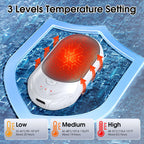 2-Pack Hand Warmer Rechargeable 6000mAh OUTJUT Portable Pocket Warmer Adjustable Heating Modes，USB Electric Split Rechargeable Hand Warmer Suitable for Outdoor Sports, Camping, for Reno Patients
