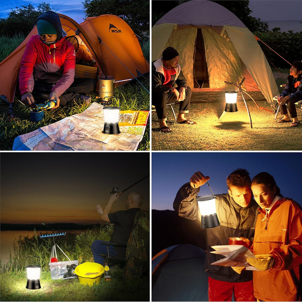 Blukar Camping Lights Rechargeable, 2000L Camping Lantern Lamp Essentials