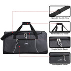 Trail maker 55 Liter, 24 Inch Lightweight Canvas Duffle Bags for Men & Women For Traveling, the Gym, and as Sports Equipment Bag/Organizer