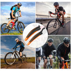 Bike Mudguard Set, Portable Adjustable Road Mountain Bike Bicycle Cycling Tires Front and Rear Mud Guard Fenders for MTB Mountain Road Bike