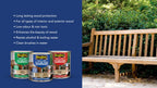 RustinsQuick Dry Poly Varnish Satin Clear 500ml -Tough, Water-Based Clear Finish in Gloss, Matt or Satin; Durable Protection for Interior Wood, Furniture and Floors