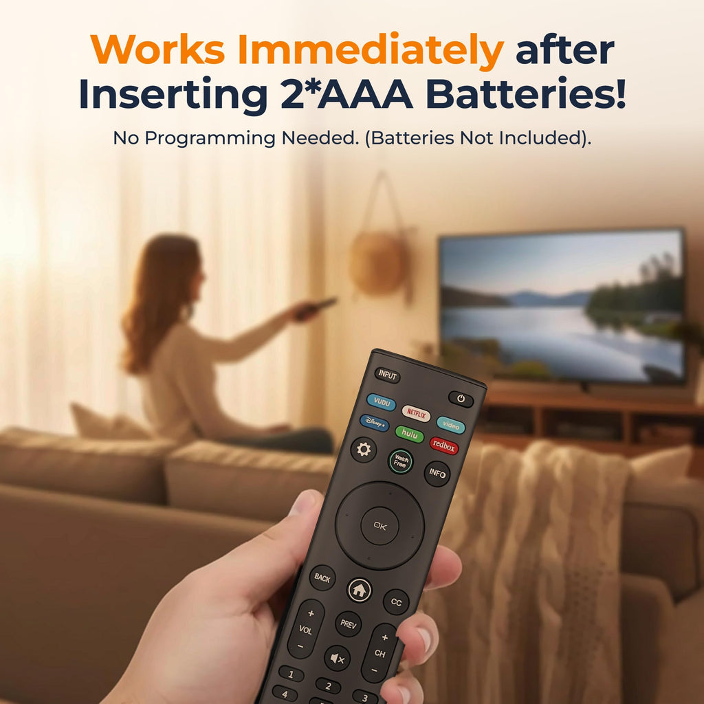 Replacement for Samsung TV Remote, for All 2019-2026 Samsung Remote Control for Smart TV with Voice Control. 2-Year Full Warranty.