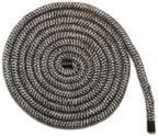 Stove Rope Kit 10mm x 2.5m Black 50ml Glue 100mm Tape