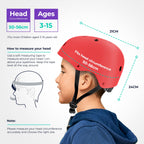 Niftii Bike Helmet & Pads Set for Kids - Cycling Skateboard Ages 3-15