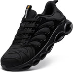 LARNMERN Steel Toe Cap Trainers Men Women Safety Trainers Safety Work Shoe