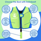 SwimBest Swim Vest - For Baby, Toddler & Kids. Adjustable Buoyancy Swim Jacket, ideal for pools/beaches/holidays & Learning to Swim