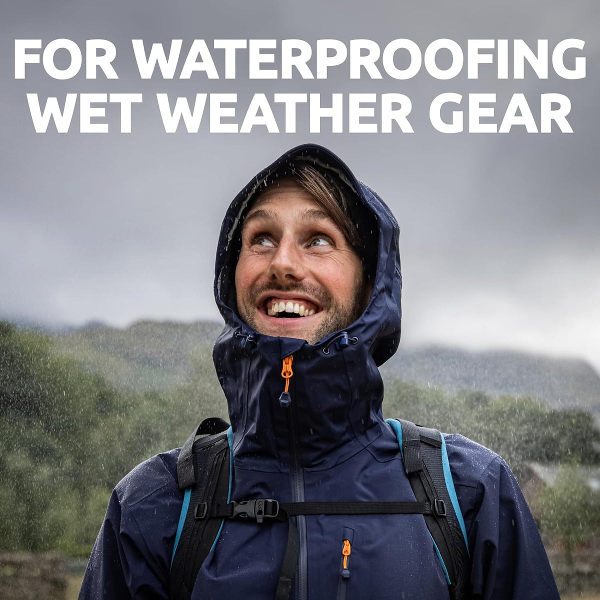 Nikwax TX.DIRECT Spray-On Waterproofer 500ml, Powerful Waterproofing Spray For Outdoor Clothing, Restores Waterproof Treatment for Jackets and Wet Weather Clothing