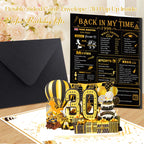 16th Birthday Card for Girl Boy Son Daughter, Big Pop Up 16th Birthday Cards for Grandson Granddaughter, Back In 2010 Funny 16 Year Old Birthday Decorations