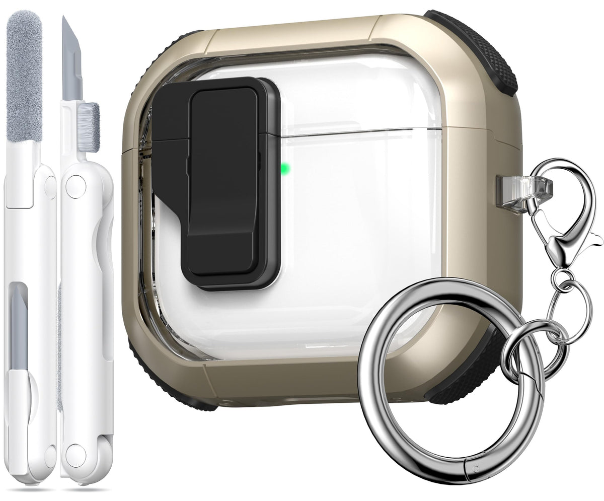 for AirPods 4 Case & AirPods 5 Case with Cleaner Kit,Clear Cover