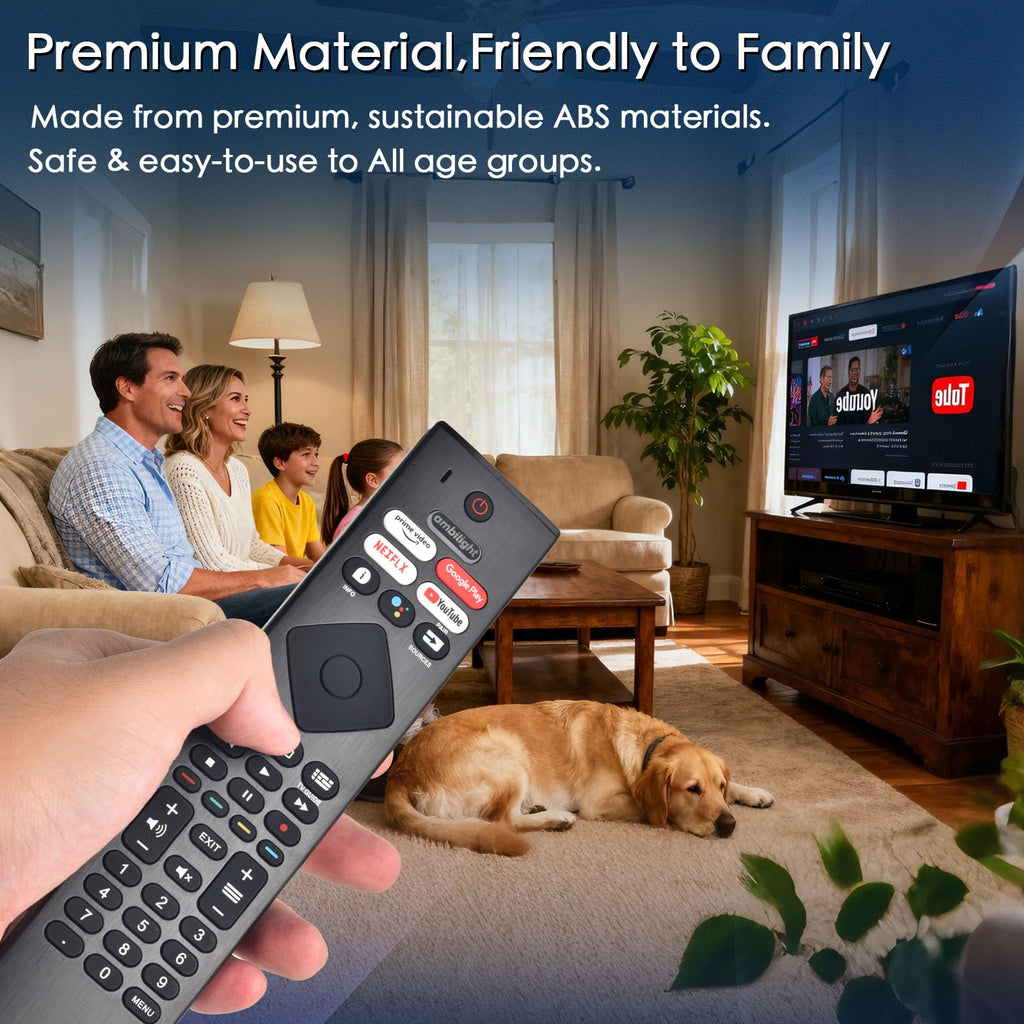 Replacement for Hisense Smart Google TV Voice Remote Control